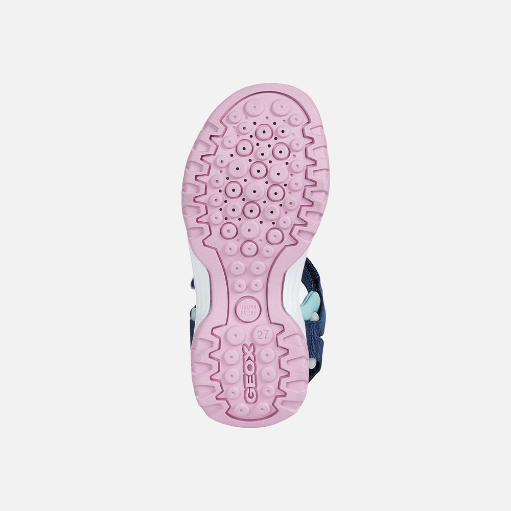 Sandalias Geox Menina Azuis - Borealis - AVETM3498